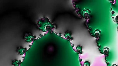 Soyut Bilgisayar Fraktal Tasarımı. Fraktal hiç bitmeyen bir desen. Fraktallar, farklı ölçeklerde kendine benzeyen sonsuz derecede karmaşık kalıplardır.