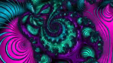 Soyut Bilgisayar Fraktal Tasarımı. Fraktal hiç bitmeyen bir desen. Fraktallar, farklı ölçeklerde kendine benzeyen sonsuz derecede karmaşık kalıplardır.