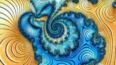 Soyut Bilgisayar Fraktal Tasarımı. Fraktal hiç bitmeyen bir desen. Fraktallar, farklı ölçeklerde kendine benzeyen sonsuz derecede karmaşık kalıplardır.