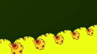 Soyut Bilgisayar Fraktal Tasarımı. Fraktal hiç bitmeyen bir desen. Fraktallar, farklı ölçeklerde kendine benzeyen sonsuz derecede karmaşık kalıplardır.