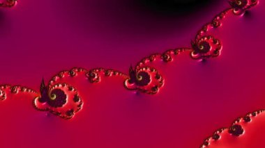 Soyut Bilgisayar Fraktal Tasarımı. Fraktal hiç bitmeyen bir desen. Fraktallar, farklı ölçeklerde kendine benzeyen sonsuz derecede karmaşık kalıplardır.