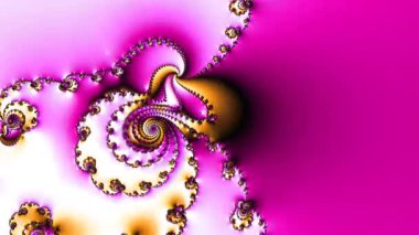 Soyut Bilgisayar Fraktal Tasarımı. Fraktal hiç bitmeyen bir desen. Fraktallar, farklı ölçeklerde kendine benzeyen sonsuz derecede karmaşık kalıplardır.