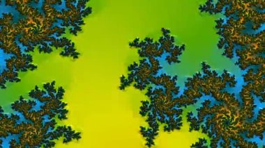 Soyut Bilgisayar Fraktal Tasarımı. Fraktal hiç bitmeyen bir desen. Fraktallar, farklı ölçeklerde kendine benzeyen sonsuz derecede karmaşık kalıplardır.