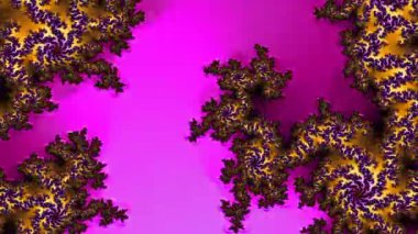 Soyut Bilgisayar Fraktal Tasarımı. Fraktal hiç bitmeyen bir desen. Fraktallar, farklı ölçeklerde kendine benzeyen sonsuz derecede karmaşık kalıplardır.