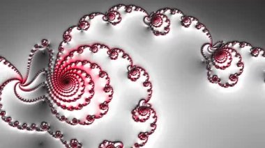 Soyut Bilgisayar Fraktal Tasarımı. Fraktal hiç bitmeyen bir desen. Fraktallar, farklı ölçeklerde kendine benzeyen sonsuz derecede karmaşık kalıplardır.