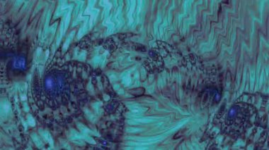 Soyut Bilgisayar Fraktal Tasarımı. Fraktal hiç bitmeyen bir desen. Fraktallar, farklı ölçeklerde kendine benzeyen sonsuz derecede karmaşık kalıplardır.