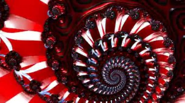 Soyut Bilgisayar Fraktal Tasarımı. Fraktal hiç bitmeyen bir desen. Fraktallar, farklı ölçeklerde kendine benzeyen sonsuz derecede karmaşık kalıplardır.