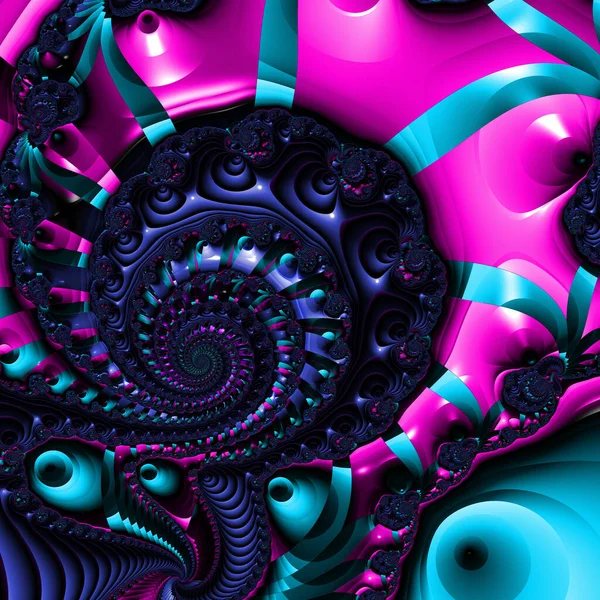 Αφηρημένος Υπολογιστής Που Δημιουργείται Fractal Σχεδιασμός Φράκταλ Είναι Ένα Ατέρμονο — Φωτογραφία Αρχείου