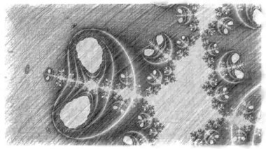 Soyut Bilgisayar Fraktal Tasarımı. Fraktal hiç bitmeyen bir desen. Fraktallar, farklı ölçeklerde kendine benzeyen sonsuz derecede karmaşık kalıplardır.