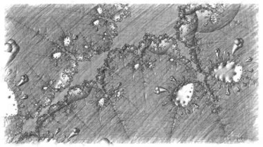 Soyut Bilgisayar Fraktal Tasarımı. Fraktal hiç bitmeyen bir desen. Fraktallar, farklı ölçeklerde kendine benzeyen sonsuz derecede karmaşık kalıplardır.