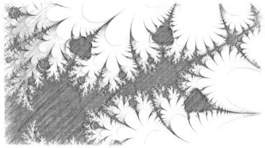 Soyut Bilgisayar Fraktal Tasarımı. Fraktal hiç bitmeyen bir desen. Fraktallar, farklı ölçeklerde kendine benzeyen sonsuz derecede karmaşık kalıplardır.