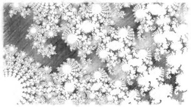 Soyut Bilgisayar Fraktal Tasarımı. Fraktal hiç bitmeyen bir desen. Fraktallar, farklı ölçeklerde kendine benzeyen sonsuz derecede karmaşık kalıplardır.