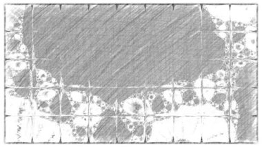 Soyut Bilgisayar Fraktal Tasarımı. Fraktal hiç bitmeyen bir desen. Fraktallar, farklı ölçeklerde kendine benzeyen sonsuz derecede karmaşık kalıplardır.