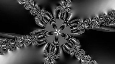 Soyut Bilgisayar Fraktal Tasarımı. Fraktal hiç bitmeyen bir desen. Fraktallar, farklı ölçeklerde kendine benzeyen sonsuz derecede karmaşık kalıplardır.