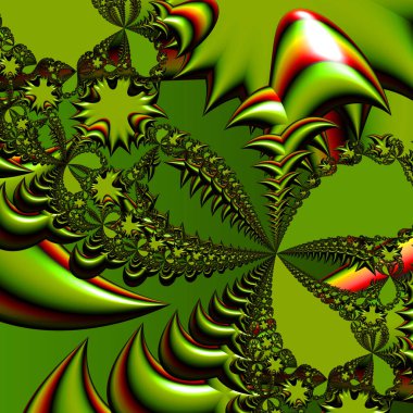 Soyut Bilgisayar Fraktal Tasarımı. Fraktal hiç bitmeyen bir desen. Fraktallar, farklı ölçeklerde kendine benzeyen sonsuz derecede karmaşık kalıplardır.