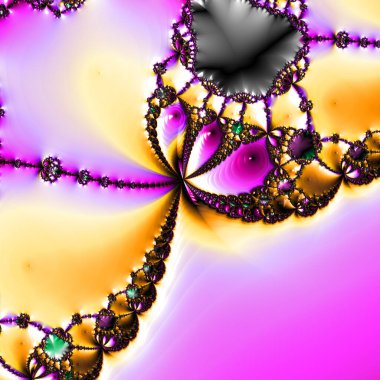 Soyut Bilgisayar Fraktal Tasarımı. Fraktal hiç bitmeyen bir desen. Fraktallar, farklı ölçeklerde kendine benzeyen sonsuz derecede karmaşık kalıplardır.