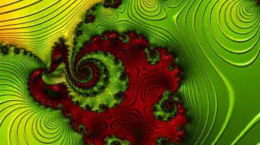 Soyut Bilgisayar Fraktal Tasarımı. Fraktal hiç bitmeyen bir desen. Fraktallar, farklı ölçeklerde kendine benzeyen sonsuz derecede karmaşık kalıplardır.