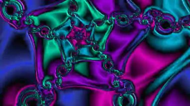 Soyut Bilgisayar Fraktal Tasarımı. Fraktal hiç bitmeyen bir desen. Fraktallar, farklı ölçeklerde kendine benzeyen sonsuz derecede karmaşık kalıplardır.