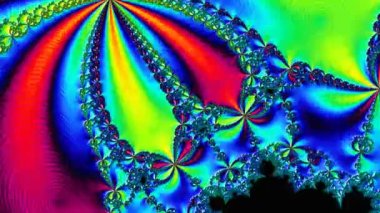 Soyut Bilgisayar Fraktal Tasarımı. Fraktal hiç bitmeyen bir desen. Fraktallar, farklı ölçeklerde kendine benzeyen sonsuz derecede karmaşık kalıplardır.