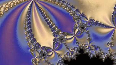 Soyut Bilgisayar Fraktal Tasarımı. Fraktal hiç bitmeyen bir desen. Fraktallar, farklı ölçeklerde kendine benzeyen sonsuz derecede karmaşık kalıplardır.