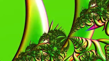 Soyut Bilgisayar Fraktal Tasarımı. Fraktal hiç bitmeyen bir desen. Fraktallar, farklı ölçeklerde kendine benzeyen sonsuz derecede karmaşık kalıplardır.