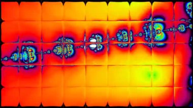 Soyut Bilgisayar Fraktal Tasarımı. Fraktal hiç bitmeyen bir desen. Fraktallar, farklı ölçeklerde kendine benzeyen sonsuz derecede karmaşık kalıplardır.