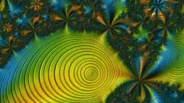 Soyut Bilgisayar Fraktal Tasarımı. Fraktal hiç bitmeyen bir desen. Fraktallar, farklı ölçeklerde kendine benzeyen sonsuz derecede karmaşık kalıplardır.