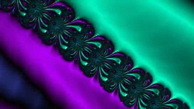 Soyut Bilgisayar Fraktal Tasarımı. Fraktal hiç bitmeyen bir desen. Fraktallar, farklı ölçeklerde kendine benzeyen sonsuz derecede karmaşık kalıplardır.