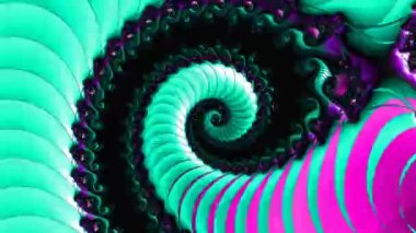 Soyut Bilgisayar Fraktal Tasarımı. Fraktal hiç bitmeyen bir desen. Fraktallar, farklı ölçeklerde kendine benzeyen sonsuz derecede karmaşık kalıplardır.