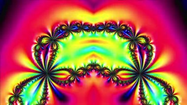 Soyut Bilgisayar Fraktal Tasarımı. Fraktal hiç bitmeyen bir desen. Fraktallar, farklı ölçeklerde kendine benzeyen sonsuz derecede karmaşık kalıplardır.