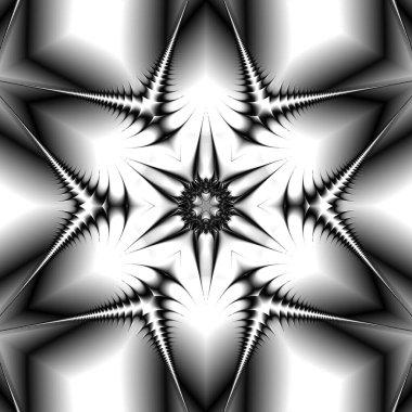 Soyut Bilgisayar Fraktal Tasarımı. Fraktal hiç bitmeyen bir desen. Fraktallar, farklı ölçeklerde kendine benzeyen sonsuz derecede karmaşık kalıplardır.