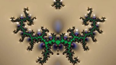 Soyut Bilgisayar Fraktal Tasarımı. Fraktal hiç bitmeyen bir desen. Fraktallar, farklı ölçeklerde kendine benzeyen sonsuz derecede karmaşık kalıplardır.