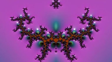 Soyut Bilgisayar Fraktal Tasarımı. Fraktal hiç bitmeyen bir desen. Fraktallar, farklı ölçeklerde kendine benzeyen sonsuz derecede karmaşık kalıplardır.