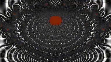 Soyut Bilgisayar Fraktal Tasarımı. Fraktal hiç bitmeyen bir desen. Fraktallar, farklı ölçeklerde kendine benzeyen sonsuz derecede karmaşık kalıplardır.