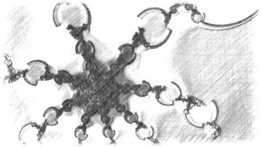 Soyut Bilgisayar Fraktal Tasarımı. Fraktal hiç bitmeyen bir desen. Fraktallar, farklı ölçeklerde kendine benzeyen sonsuz derecede karmaşık kalıplardır.