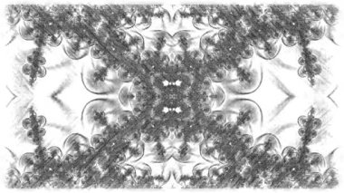 Soyut Bilgisayar Fraktal Tasarımı. Fraktal hiç bitmeyen bir desen. Fraktallar, farklı ölçeklerde kendine benzeyen sonsuz derecede karmaşık kalıplardır.