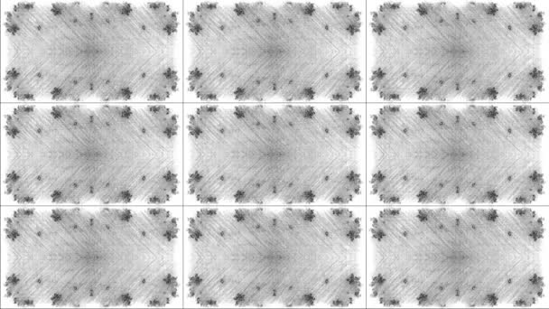 Abstract Computer Generated Fractal Design Fractal Never Ending Pattern Fractals — Stock Video