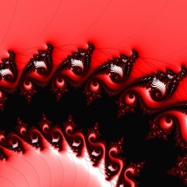 Soyut Bilgisayar Fraktal Tasarımı. Fraktal hiç bitmeyen bir desen. Fraktallar, farklı ölçeklerde kendine benzeyen sonsuz derecede karmaşık kalıplardır.