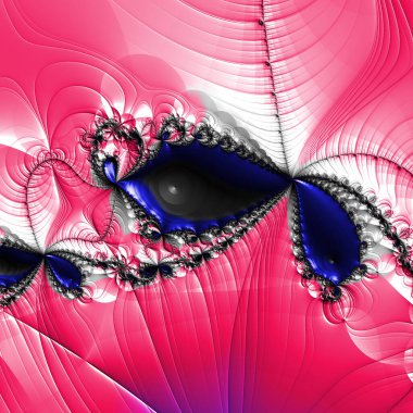 Soyut Bilgisayar Fraktal Tasarımı. Fraktal hiç bitmeyen bir desen. Fraktallar, farklı ölçeklerde kendine benzeyen sonsuz derecede karmaşık kalıplardır.