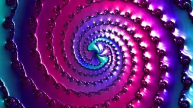 Soyut Bilgisayar Fraktal Tasarımı. Fraktal hiç bitmeyen bir desen. Fraktallar, farklı ölçeklerde kendine benzeyen sonsuz derecede karmaşık kalıplardır.