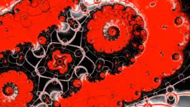 Soyut Bilgisayar Fraktal Tasarımı. Fraktal hiç bitmeyen bir desen. Fraktallar, farklı ölçeklerde kendine benzeyen sonsuz derecede karmaşık kalıplardır.