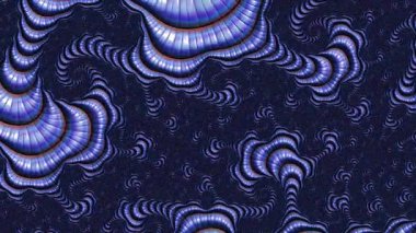 Soyut Bilgisayar Fraktal Tasarımı. Fraktal hiç bitmeyen bir desen. Fraktallar, farklı ölçeklerde kendine benzeyen sonsuz derecede karmaşık kalıplardır.