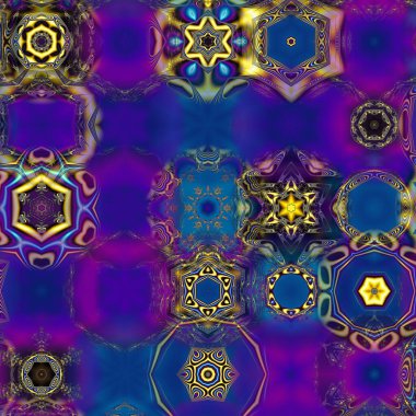 Renkli kar taneleriyle kusursuz bir desen. Noel ve Yeni Yıl tebrik kartları, kumaş, ambalaj kağıdı, davetiye, kırtasiye.