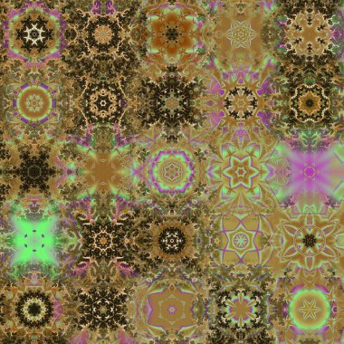 Renkli kar taneleriyle kusursuz bir desen. Noel ve Yeni Yıl tebrik kartları, kumaş, ambalaj kağıdı, davetiye, kırtasiye.