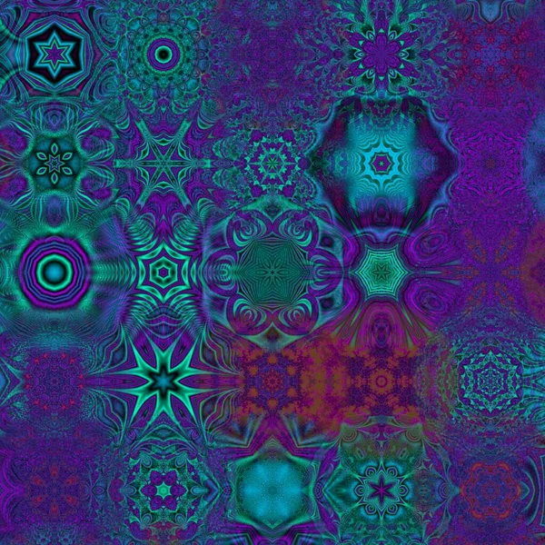 Renkli kar taneleriyle kusursuz bir desen. Noel ve Yeni Yıl tebrik kartları, kumaş, ambalaj kağıdı, davetiye, kırtasiye.