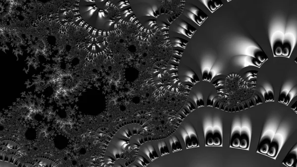 Αφηρημένος Υπολογιστής Που Δημιουργείται Fractal Σχεδιασμός Φράκταλ Είναι Ένα Ατέρμονο — Φωτογραφία Αρχείου