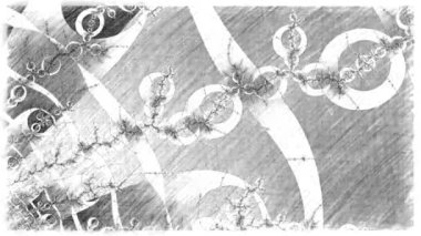 Soyut Bilgisayar Fraktal Tasarımı. Fraktal hiç bitmeyen bir desen. Fraktallar, farklı ölçeklerde kendine benzeyen sonsuz derecede karmaşık kalıplardır.