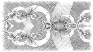 Soyut Bilgisayar Fraktal Tasarımı. Fraktal hiç bitmeyen bir desen. Fraktallar, farklı ölçeklerde kendine benzeyen sonsuz derecede karmaşık kalıplardır.