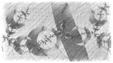 Soyut Bilgisayar Fraktal Tasarımı. Fraktal hiç bitmeyen bir desen. Fraktallar, farklı ölçeklerde kendine benzeyen sonsuz derecede karmaşık kalıplardır.