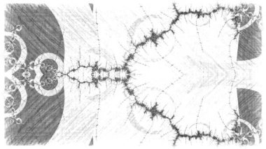 Soyut Bilgisayar Fraktal Tasarımı. Fraktal hiç bitmeyen bir desen. Fraktallar, farklı ölçeklerde kendine benzeyen sonsuz derecede karmaşık kalıplardır.